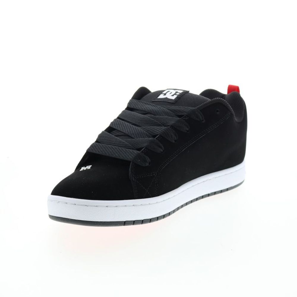 DC Mens Court Graffik SQ Black Shoes (NWOT) - Picture 4 of 7